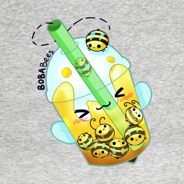 Boba Bees by SharpieSam